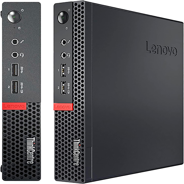  Used Desktop Lenovo M710q TINY PC -  Intel Core i7- 7th Gen -16 GB RAM - 256 GB SSD - Windows 10 Pro