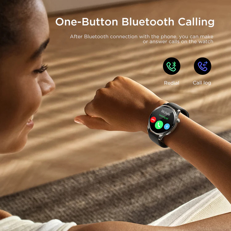 JOYROOM - Venture Series JR-FV1 Smart Watch (Answer/Make Call)-Sunset Grey