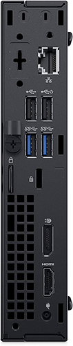 ديسك توب مستعمل ديل ميني بي سي 3070 - انتل كور اي 7 الجيل الثامن - مساحة تخزين 512 اس اس دي - رام 16 جيجا