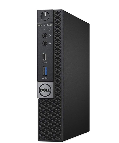 Used Desktop Dell OptiPlex 7050 Mini PC / Tiny - Intel Core i7 7th Gen - 256 GB SSD - 16GB Ram DDR4 - Windows 10 Pro