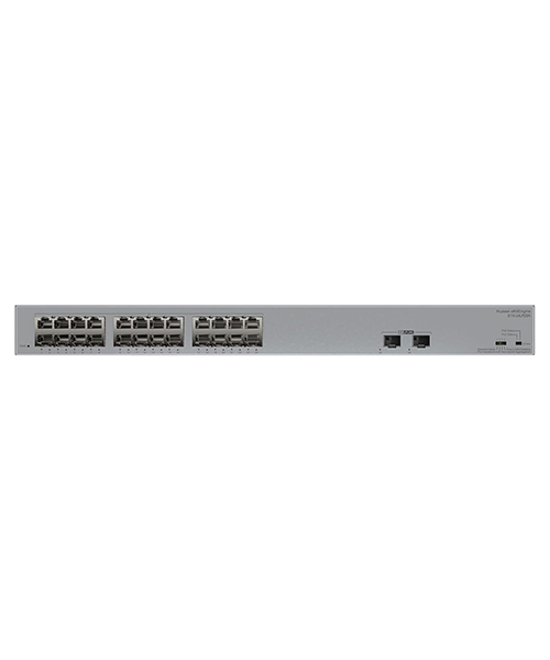 S110-24LP2SR 24 10/100/1000BASE-T ports, 2*GE SFP ports, PoE+, AC power