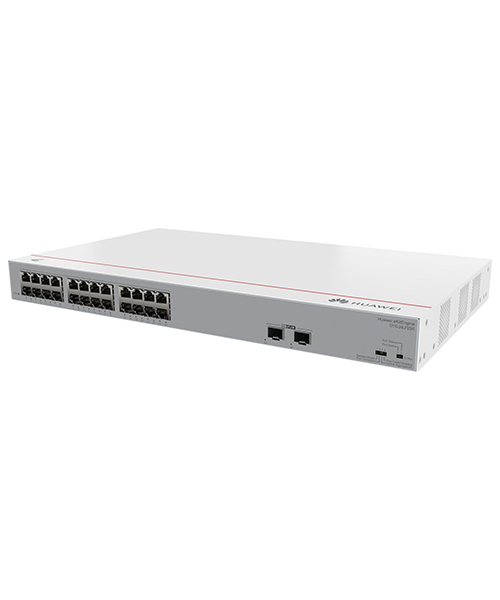 S110-24LP2SR 24 10/100/1000BASE-T ports, 2*GE SFP ports, PoE+, AC power