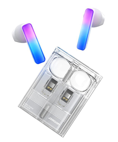 JOYROOM - True Wireless Earbuds with LED Lights Ice Lens Series JR-TC1 True Wite Colors 
