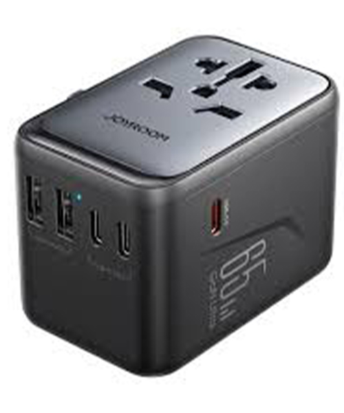 JOYROOM - JR-TCW02 Universal Travel Adapter-black