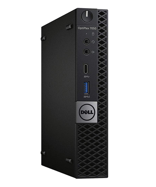 Used Desktop Dell OptiPlex 7050 Mini PC / Tiny - Intel Core i7 7th Gen - 256 GB SSD - 16GB Ram DDR4 - Windows 10 Pro