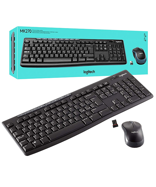  LOGITEC WIFI KEYBOARD,MOUSE MK270