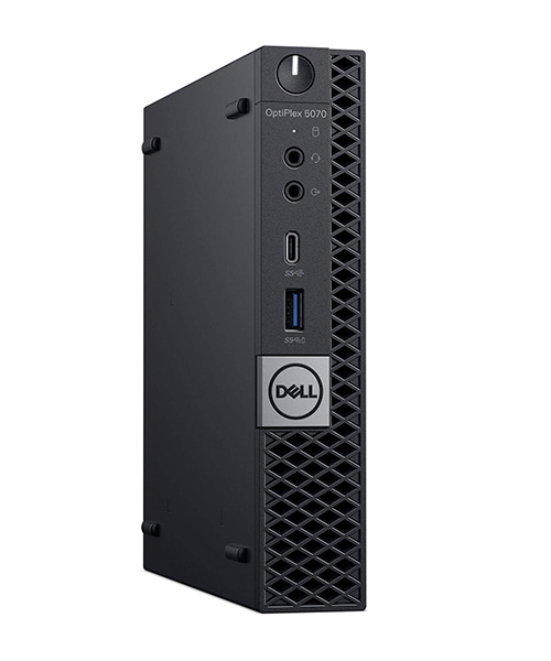 Used Descktop Dell Optiplex Tiny 5070 -Inte Core i7 9700T-16gb ddr4 ram-512gb ssd-Windows 10 pro