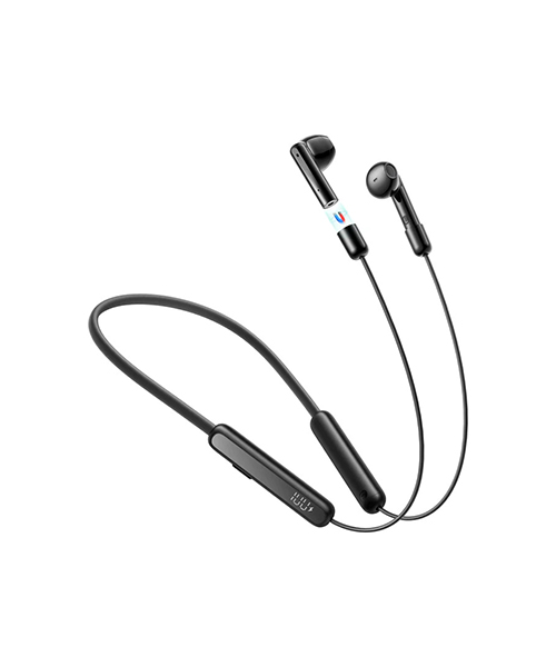 سماعات جوي روم JR-DS1 اللاسلكية المغناطيسية بتصميم Neckband - لون أسود