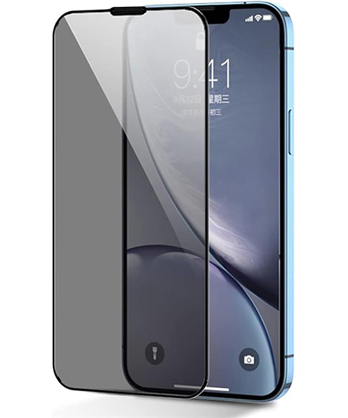 واقي شاشة زجاجي مقوى JOYROOM JR-H04 (حواف سوداء) لجهاز iPhone 14 Pro Max بحجم 6.7 بوصة