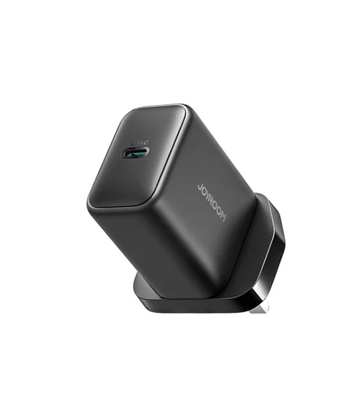 شاحن JOYROOM JR-TCG13 GaN بمنفذ USB-C بقدرة 45 واط – أسود