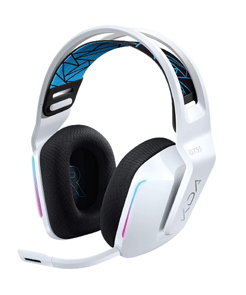 سماعة الألعاب اللاسلكية Logitech G733 K/DA Lightspeed مع تعليق للرأس