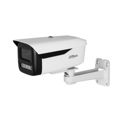 كاميرا داهوا DH-IPC-HFW2449M-AS-LED-B خارجية بدقة 4 ميجابكسل – تركيز ثابت – رؤية ليلية LED بالألوان الكاملة