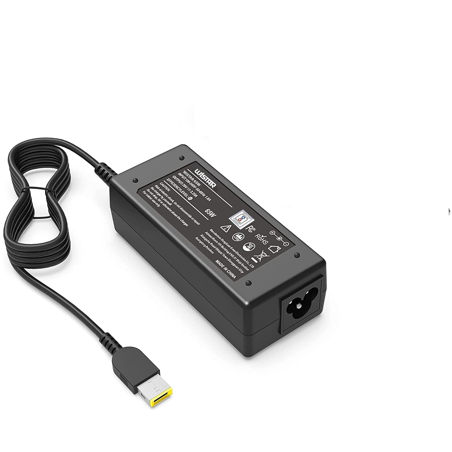 محول طاقة متوافق مع لينوفو 20 فولت - 3.25 دبوس USB