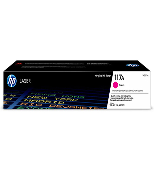 خرطوشة حبر ليزر أصلية HP 117A باللون الأرجواني