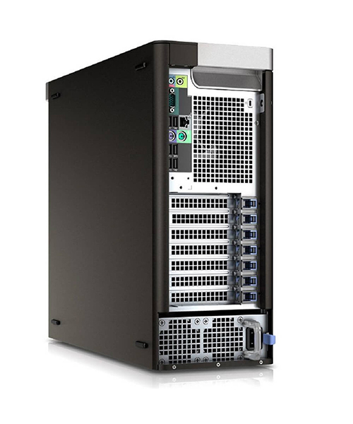 كمبيوتر مكتبي مستعمل ديل وركستيشن Precision T7810 – معالج Intel Xeon E5-2630v3 – رام 32 جيجابايت – 512 جيجابايت SSD – كرت شاشة 4 جيجابايت