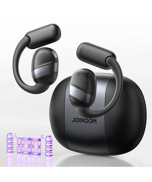 سماعات جوي روم أوبنفري JR-OE4 اللاسلكية مفتوحة الأذن – اللون الأسود