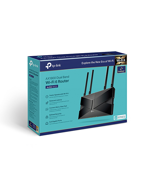 راوتر TP-Link Archer AX12 AX1500 بتقنية Wi-Fi 6 ومنفذ جيجابت