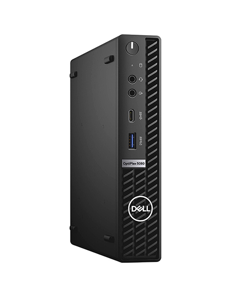 جهاز كمبيوتر مكتبي صغير Dell Optiplex 5080 - مستعمل - بمعالج Intel Core i7 الجيل العاشر - رام 16 جيجابايت - قرص SSD 512 NVMe - نظام ويندوز 11