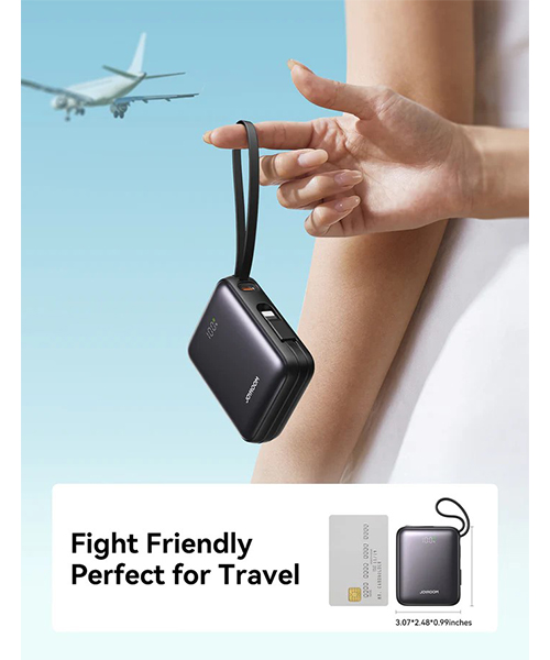 بطارية JOYROOM JR-PBF27 محمولة صغيرة 10000mAh بقدرة شحن سريع 22.5 واط