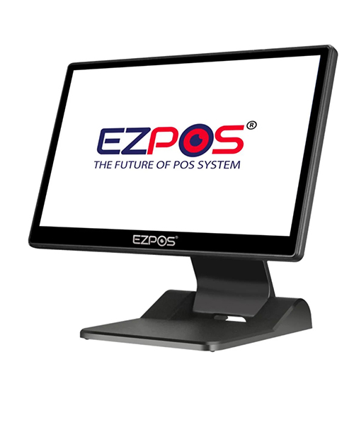 جهاز EzPos Ez-004 Pos Intel core i5 - ذاكرة وصول عشوائي (RAM) سعة 8 جيجابايت - قرص SSD سعة 256 جيجابايت - شاشة عرض 15.6 بوصة + شاشة عرض مخصصة بخطين 8 بوصة