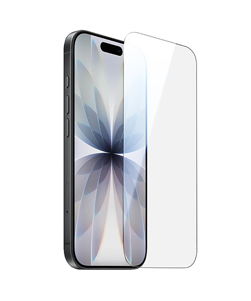 JR-MQS0608 واقي شاشة زجاجي مقوى للخصوصية لجهاز iPhone 17 Pro Max (حافة سوداء، عالية الدقة، مقاوم للغبار)