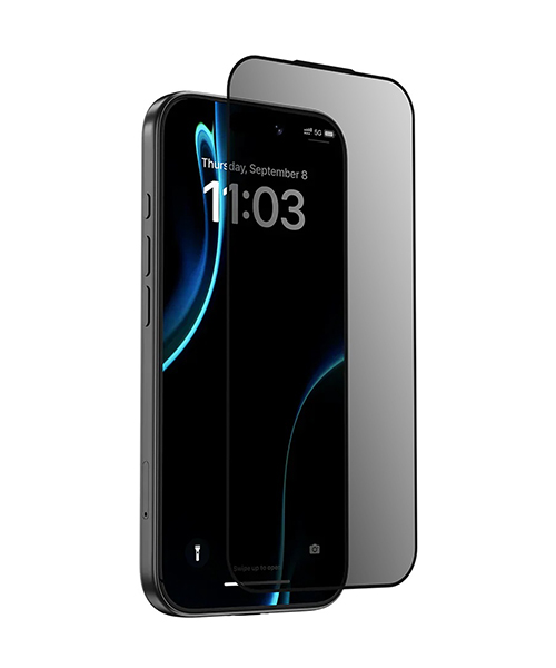 واقي شاشة زجاجي مقوى للخصوصية JR-MQS0615 لهاتف iPhone 17 Air