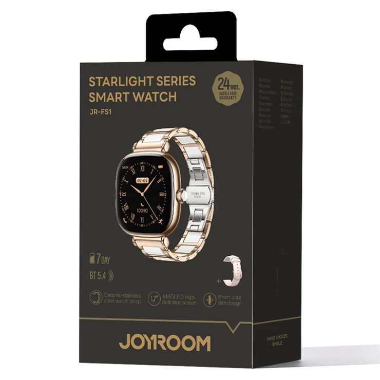  ساعة جوي روم JR-FS1 الذكية للسيدات (إمكانية الرد على المكالمات)