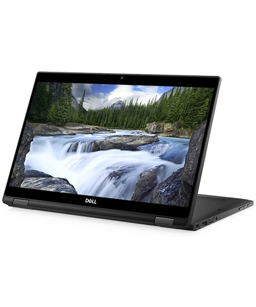 ديل لابتوب لاتيتيود 7390 نوت بوك 2 في 1 بمعالج انتل كور آي 5 الجيل الثامن وذاكرة RAM DDR4 سعة 8GB وSSD 256GB وشاشة لمس 360 درجة مقاس 13.3 انش