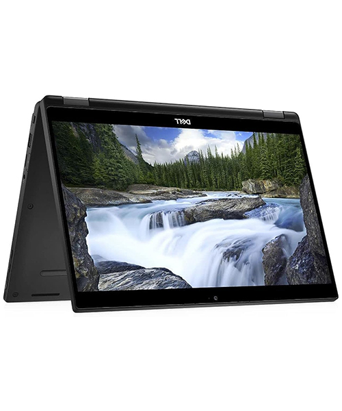 ديل لابتوب لاتيتيود 7390 نوت بوك 2 في 1 بمعالج انتل كور آي 5 الجيل الثامن وذاكرة RAM DDR4 سعة 8GB وSSD 256GB وشاشة لمس 360 درجة مقاس 13.3 انش