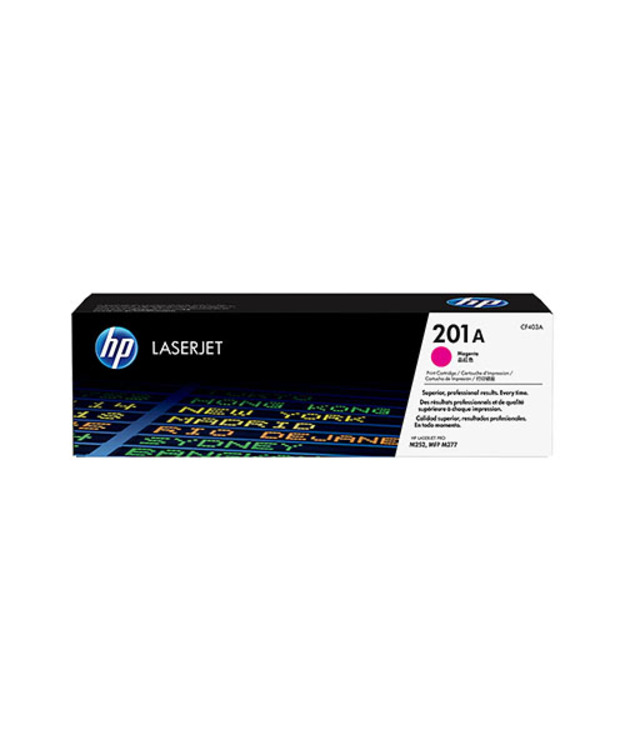 خرطوشة حبر HP 201A أصلية أرجوانية لطابعات LaserJet (CF403A)