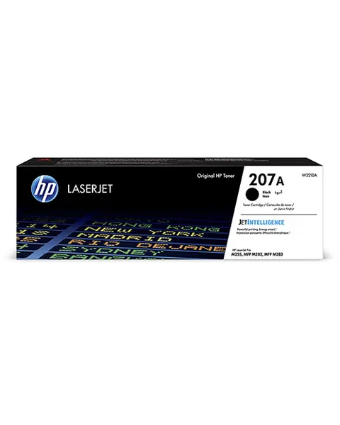 خرطوشة حبر HP 207A أصلية سوداء لطابعات LaserJet (W2210A)