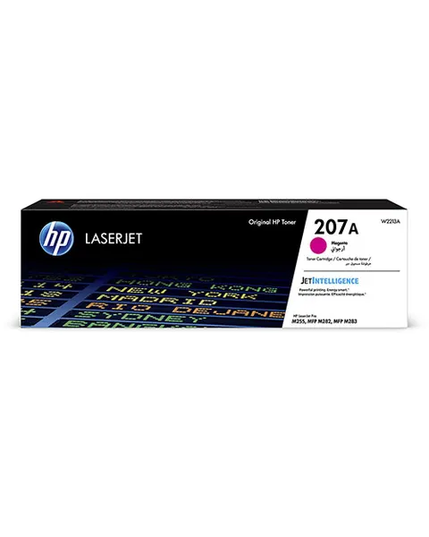 خرطوشة حبر HP 207A أصلية أرجوانية لطابعات LaserJet (W2213A)